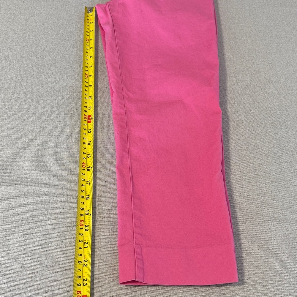 Talbots Bright Pink Ankle Jeans SZ6 - Picture 9 of 13